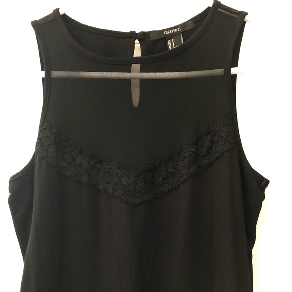 Black Mesh Bodysuit - Picture 6 of 6